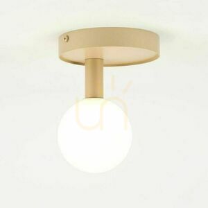 Deckenleuchte Sigma Perla 1 goldbeige G9 12W 33602 small 1