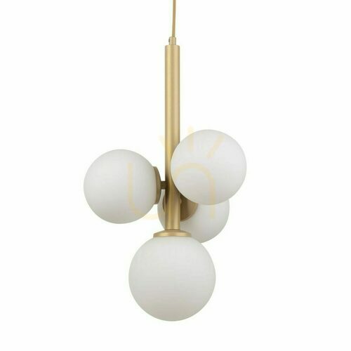 Prüfen Pendelleuchte Sigma Perla 4 Goldbeige 33606
