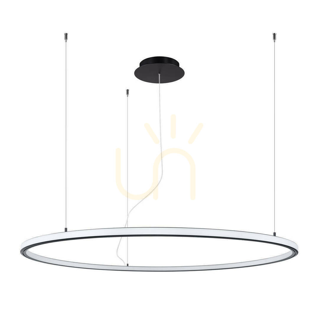 Vorschau Kronleuchter RISA 120 schwarz LED 3000K Thoro Kronleuchter RISA 120 schwarz LED 3000K Thoro