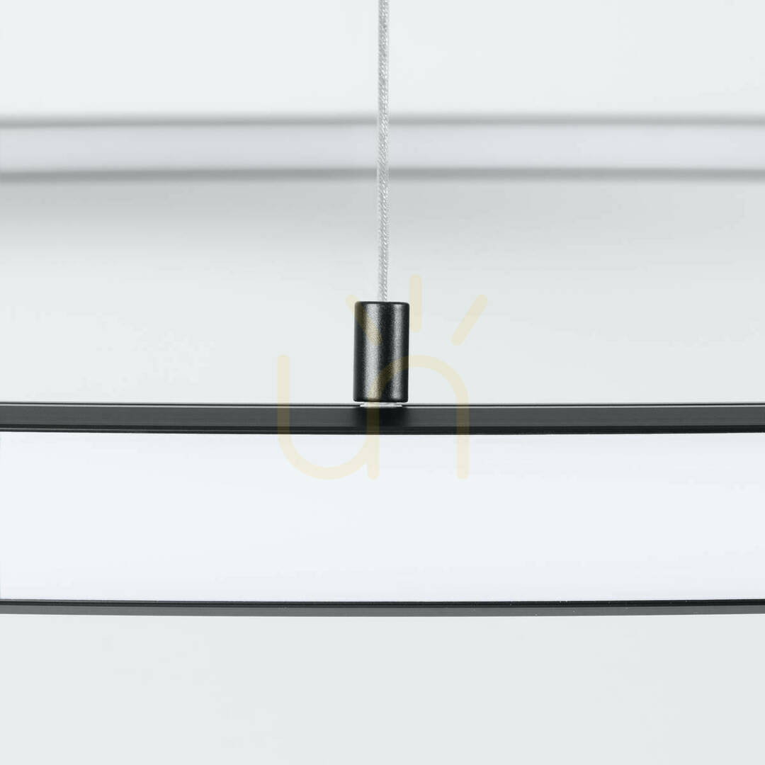 Prüfen Kronleuchter RISA 120 schwarz LED 3000K Thoro Kronleuchter RISA 120 schwarz LED 3000K Thoro