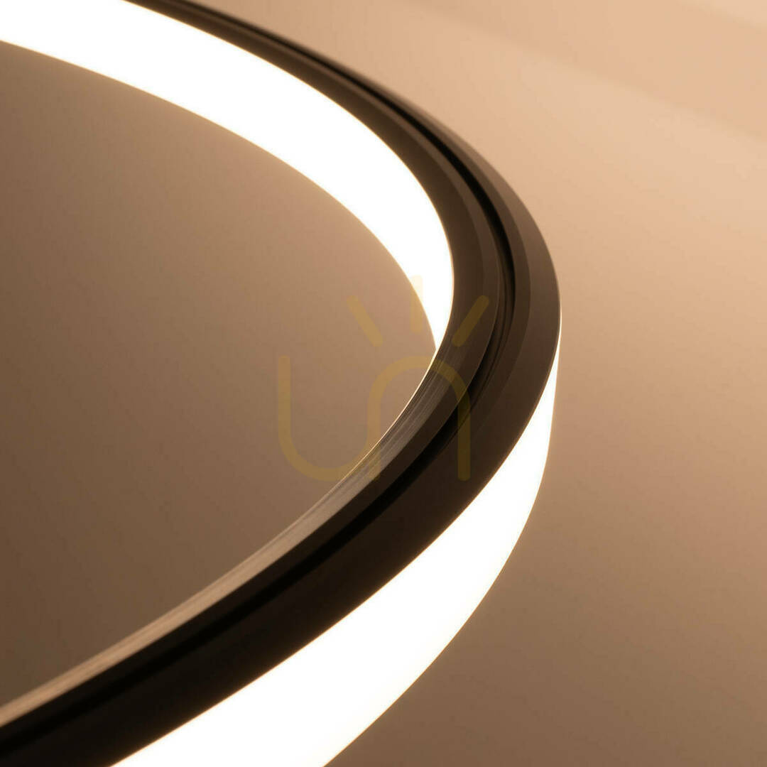 Aussicht Kronleuchter RISA 120 schwarz LED 3000K Thoro Kronleuchter RISA 120 schwarz LED 3000K Thoro