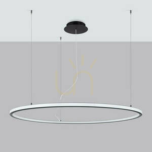 Kronleuchter RISA 120 schwarz LED 3000K Thoro 0 Kronleuchter RISA 120 schwarz LED 3000K Thoro small 0