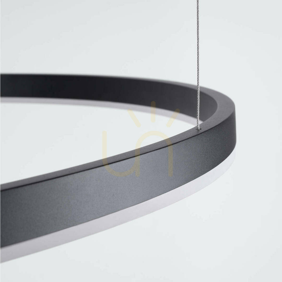 Anzeige Kronleuchter ODA 80 schwarz LED 3000K Thoro Kronleuchter ODA 80 schwarz LED 3000K Thoro