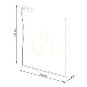 Pendelleuchten STRANG 120 LED 3000K Thoro small 7