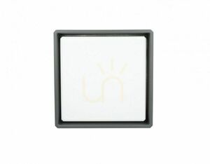 Außen-Deckenleuchte SU-MA BN-KW200 LED 18W 20x20 cm dunkel asche IP65 small 2