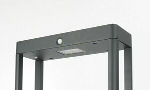 Solar Wegeleuchte SU-MA ARMA dunkelgrau 50 cm Bewegungsmelder ARS-500SL small 2
