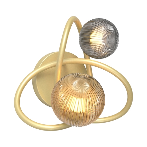 Prüfen Wandleuchte Zuma Line EGBDN MB4922-2- ARLON gold (MB4922-2-EGBDN)