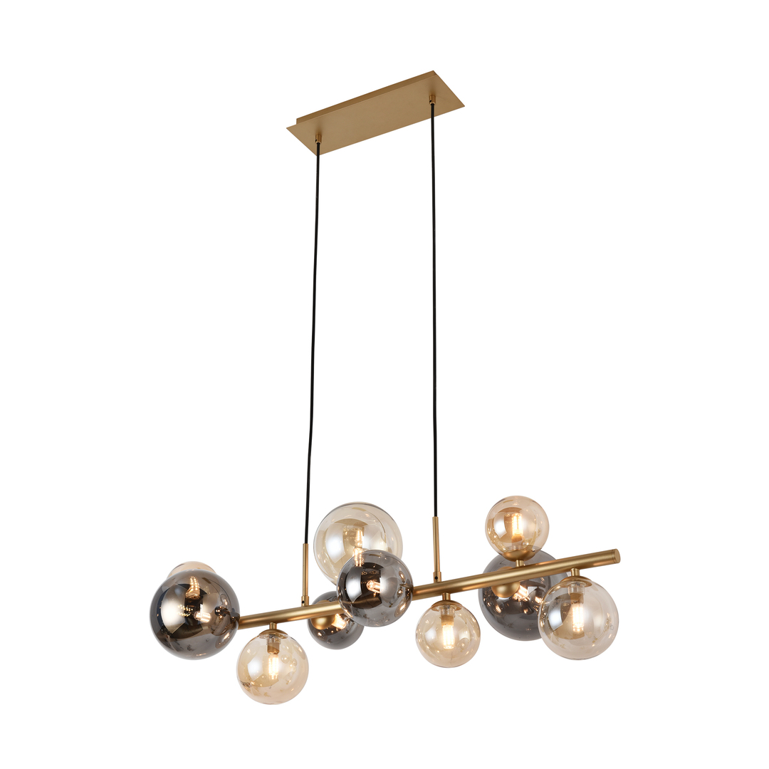 Prüfen Pendelleuchte Zuma Line EGN MD5918-10- VILLA gold (MD5918-10-EGN) Pendelleuchte Zuma Line EGN MD5918-10- VILLA gold (MD5918-10-EGN)
