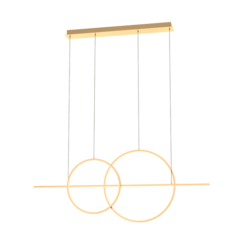 Prüfen Pendelleuchte Zuma Line CHOLET MD7358-2A-3GT gold