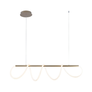 LED-Pendelleuchte Zuma Line BALBO 20006PM-GD gold 120 cm small 0