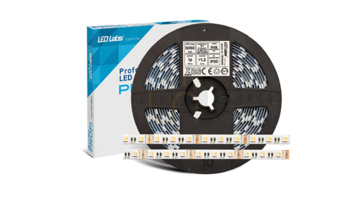 Prüfen Klebeband PRO 3Y 24V 300 LED 5050 SMD 16W RGBCW, 5 m