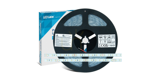Prüfen Klebeband PRO 3Y 24V 350 LED 2835 SMD 6W WW RA90 HS, 5 m