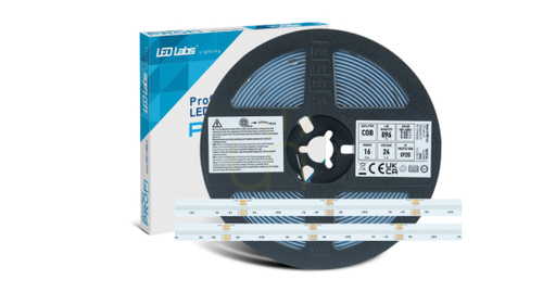 Prüfen PRO 3Y 24V 4480 LED COB 16W RGBWW RA90 Band, 5 m