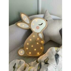 Kinderzimmerlampe beige Bunny - handgefertigt small 10