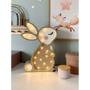 Kinderzimmerlampe beige Bunny - handgefertigt small 4