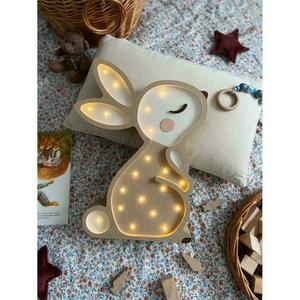 Kinderzimmerlampe beige Bunny - handgefertigt small 7