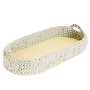 Wickelkorb - blond small 1