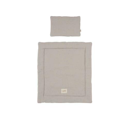 Prüfen MUSLIN BEDDING SET GREY - In Zusammenarbeit mit MalomiKids