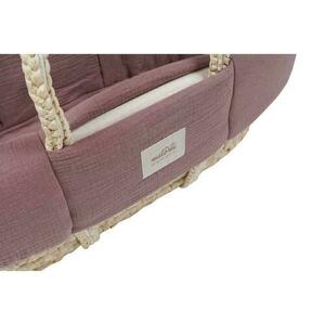 MUSSELIN GEPOLSTERT MOSE ABDECKUNG LILA small 5