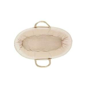 Musselin-Einsatz für den Moseskorb Natural MK-MB-CV-NAT small 1