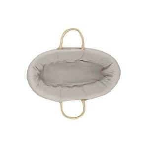 Graue Musselin-Einlage für Moseskorb HAPPY MOSES MK-MB-CV-GRY small 1