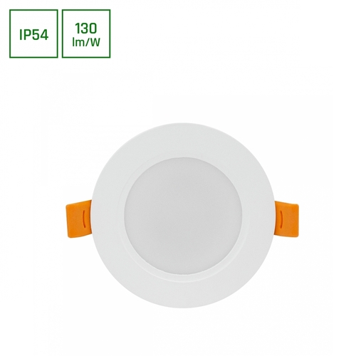 Prüfen Dure 3 Downlight 5 W Cw 230 V 110st Ip54 Ik06 95x31 Weiß Rundes Netzgerät Integriert