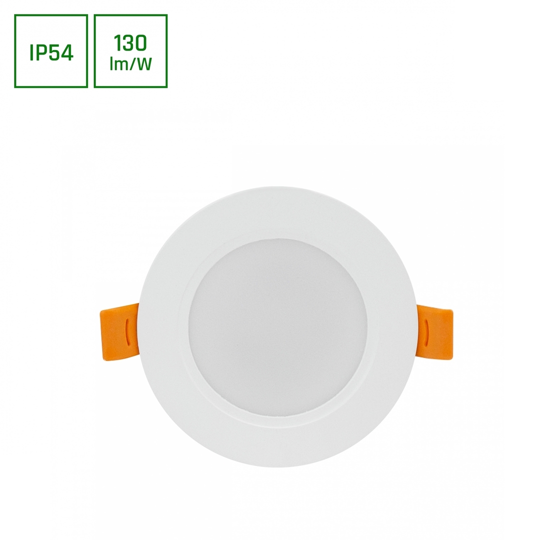 Prüfen Dure 3 Downlight 5 W Cw 230 V 110st Ip54 Ik06 95x31 Weiß Rundes Netzgerät Integriert Dure 3 Downlight 5 W Cw 230 V 110st Ip54 Ik06 95x31 Weiß Rundes Netzgerät Integriert