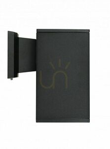 Außenwandleuchte SU-MA Adela schwarz E27 IP54 Glas Aluminium 8002 BL 1 Außenwandleuchte SU-MA Adela schwarz E27 IP54 Glas Aluminium 8002 BL small 1