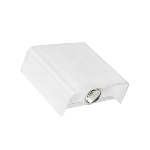 Lunarix 1 Wandleuchte 2 W Cct 230 V Ip54 Ra90 110x100x40 Mm Weiß, leuchtet auf/ab small 3
