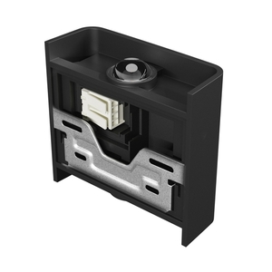 Lunarix 1 Wandleuchte 2 W Cct 230 V Ip54 Ra90 110x100x40 Mm Schwarz, leuchtet auf/ab small 2