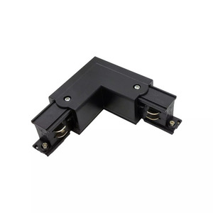 L-Verbinder rechts für 3F-Schienen schwarz TRA-LR-BK small 1