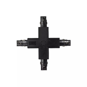 X-Verbinder für 3F-Schienen schwarz TRA-X-BK small 1