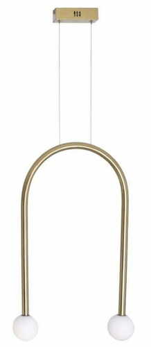 Prüfen Pendelleuchte Max Light Enigma P0514 Gold 2-flammig 40 cm