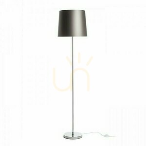 Nyc/Conny 35 Stehleuchte Polycotton Weiß/Chrom 230 V Led E27 15 W. small 1