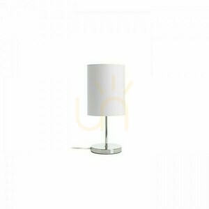 Rendl Tischleuchte NYC/RON 15/20 Monaco taubengrau/silber E27 small 1