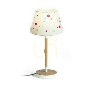 Keith/Delisa Tischlampe Mit Usb Weiß Knopf/Buche 230 V Led E27 7 W. small 1