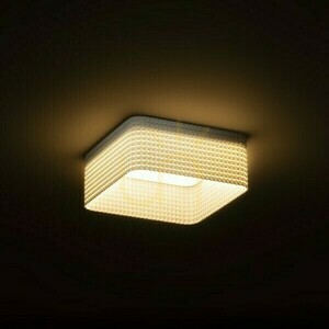 Marenga Sqb1 40 Weiß Eco Pla 230 V Led 6 W 3000 K Einbauleuchte. small 1