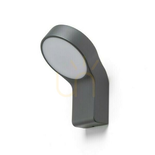 Prüfen Elia Außenwandleuchte Anthrazit 230 V Led 9 W Ip44 3000 K