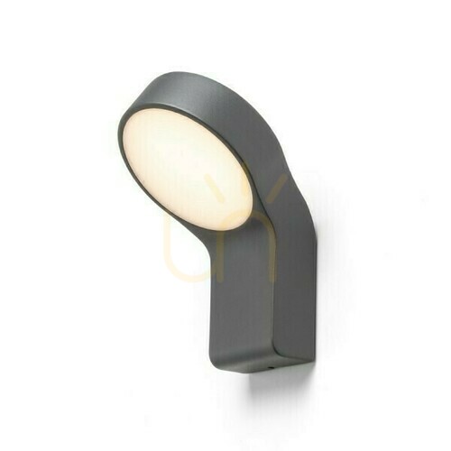 Prüfen Elia Außenwandleuchte Anthrazit 230 V Led 9 W Ip44 3000 K
