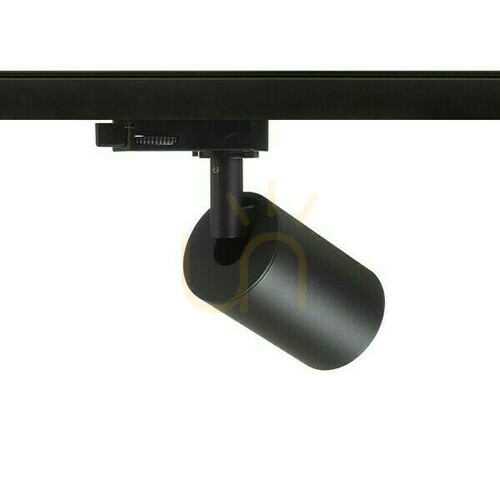 Prüfen Dude Spotlight für 3 Phasen. Schiene Schwarz 230 V Led Gu10 9 W.