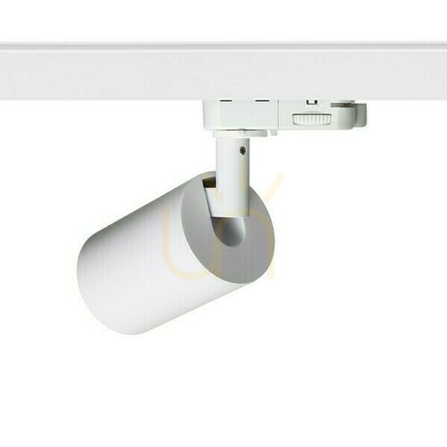 Prüfen Weißer 3-Phasen-Schienenstrahler Rendl DUDE R13928 GU10 LED 9 W