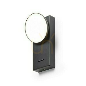 Wandleuchte Eliseo Schwarz 230 V Led 5 W 3000 K small 3