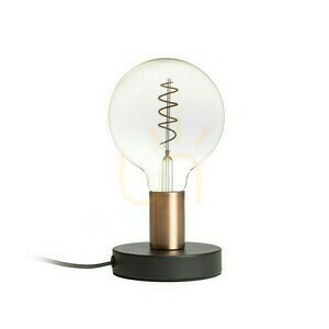 Algot Tischlampe Schwarz Gebürstetes Kupfer 230 V E27 40 W. small 3