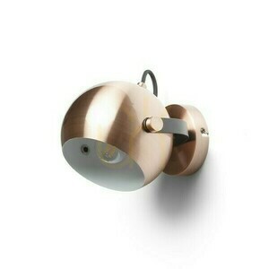 Agneta Gebürstetes Kupfer/Schwarz Anbaulampe 230 V E27 40 W. small 4
