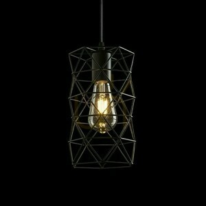 Ilusia Pendelleuchte Schwarz 230 V E27 42 W. small 1