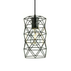 Ilusia Pendelleuchte Schwarz 230 V E27 42 W. small 2
