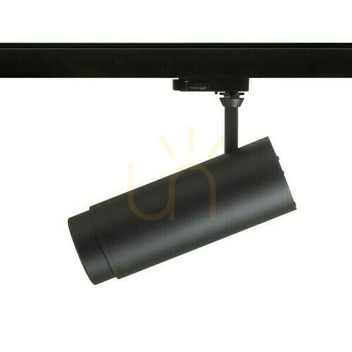 Prüfen Fokus Strahler 30 Dimm bis 3 Phasen. Schiene Schwarz 230 V Led W 10 60° 3000 K 4000 5000