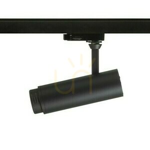 Fokusstrahler 12 Dimm auf 3 Phasen. Schiene Schwarz 230 V Led W 10 60° 3000 K 4000 5000 small 1