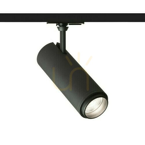 Prüfen Focus 20 Dimm auf 1 Phase Scheinwerfer. Schiene Schwarz 230 V Led W 10 60° 3000 K 4000 5000