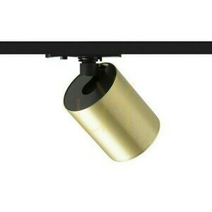 1-Phasen-Schienenstrahler Rendl Dario R13872 gebürstetes Messing GU10 9 W small 1